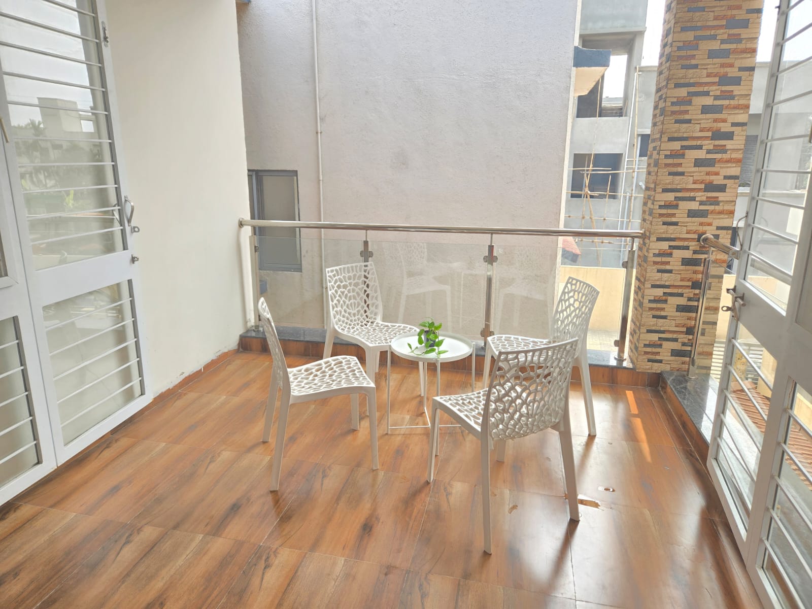 Balcony seating