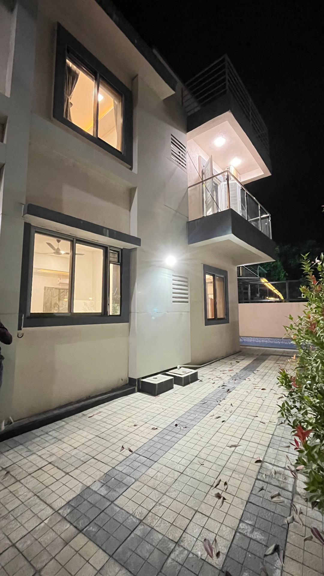 Villa side view